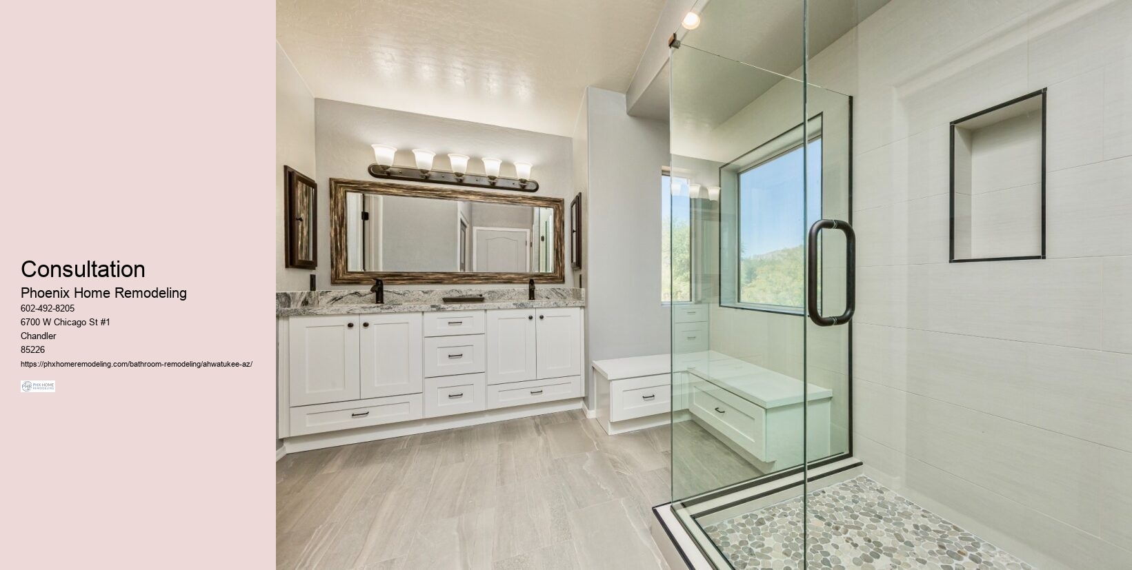 Ahwatukee Arizona Bathroom Remodeling Ideas