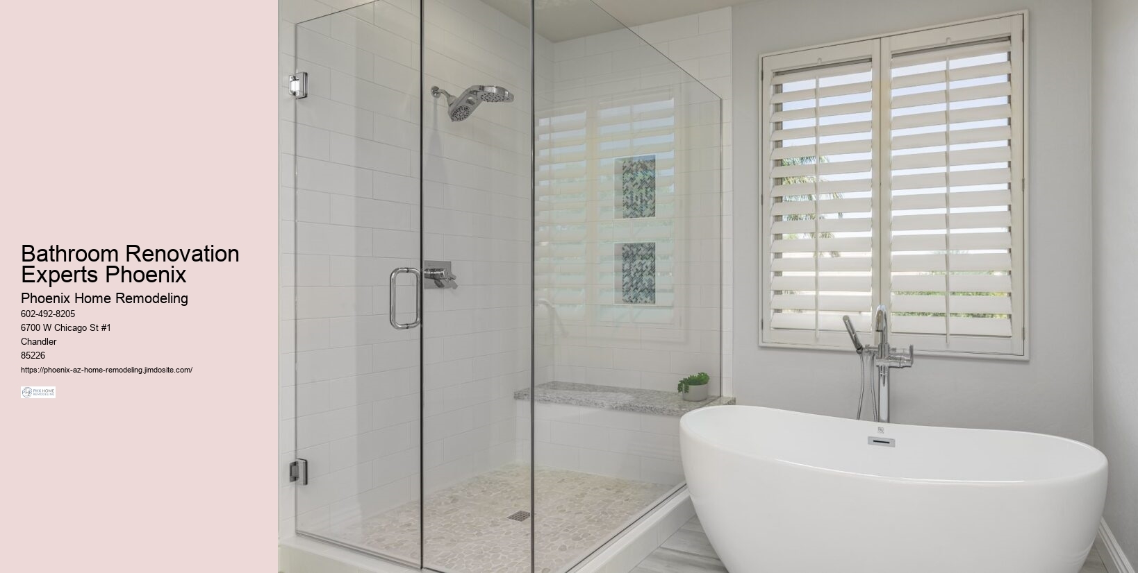 Residential Bathroom Remodel Contractors