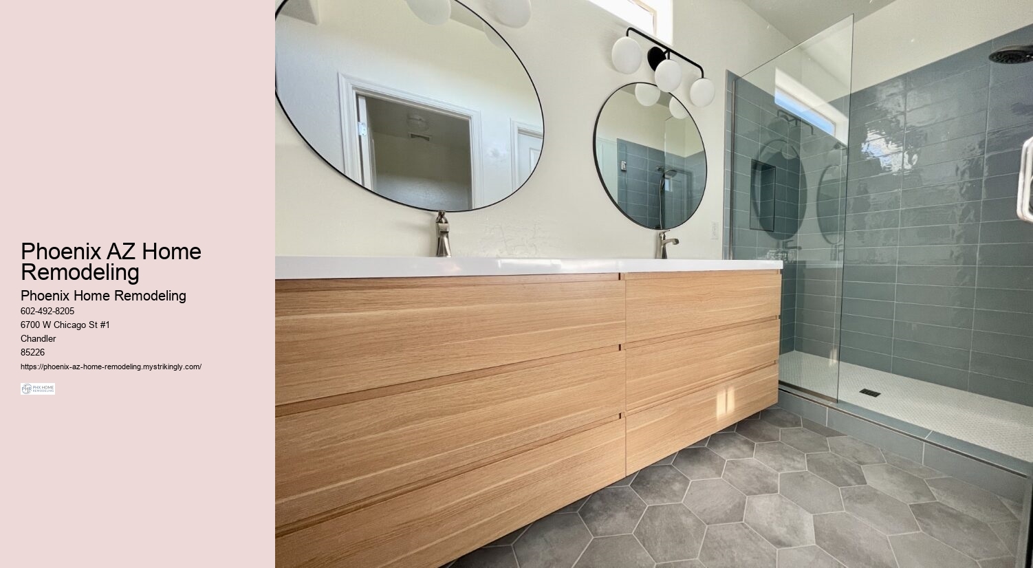 Designing And Renovating Homes in Phoenix